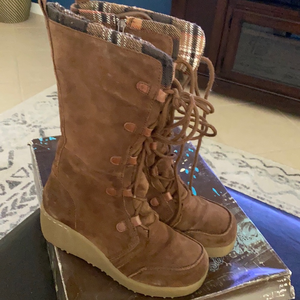 Suede Boots
